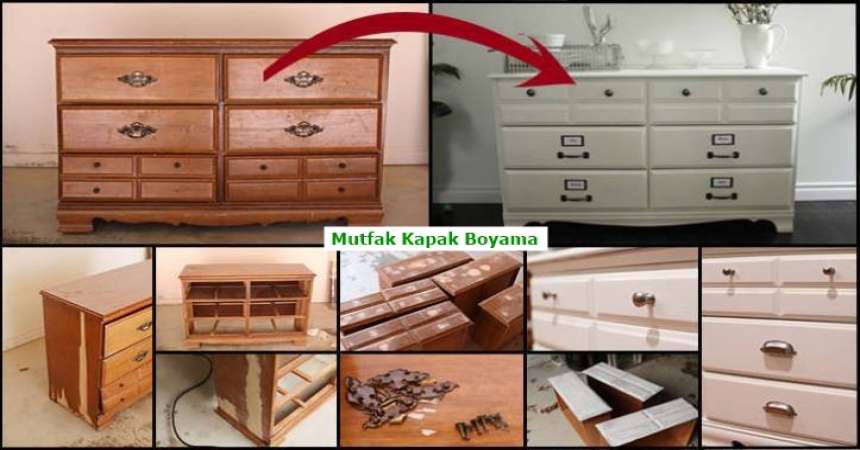 Mutfak Dolaplari Nasil Boyanir